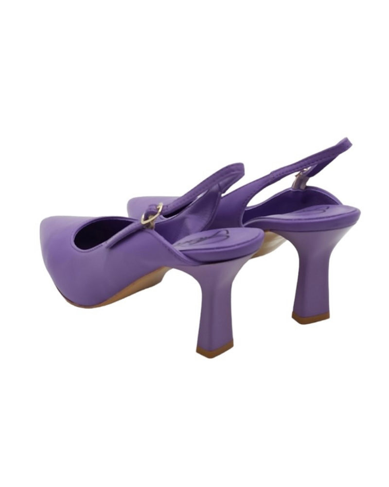 GIOIA A. slingback nappa viola