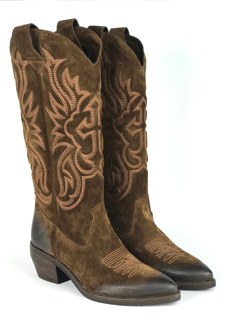 OVYÉ TEXANO  IN CAMOSCIO RG504RCCABR-COL-bruciato