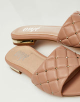 OVYÉ CIABATTINA CON BORCHIE HY-216046E COLORE NUDE